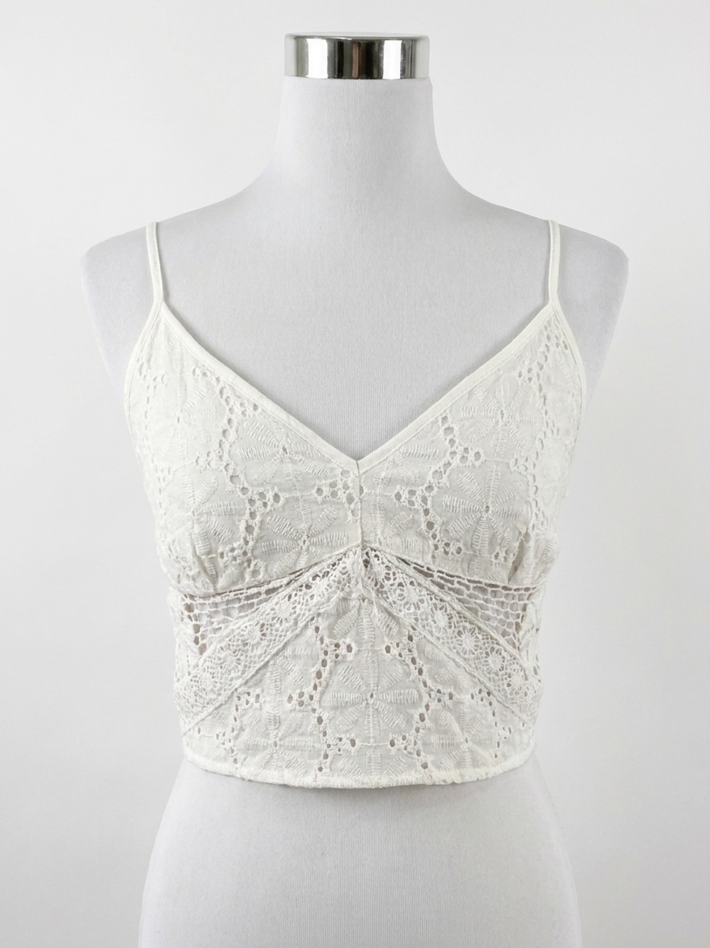 NEW LINE AND DOT lydia tank top in white